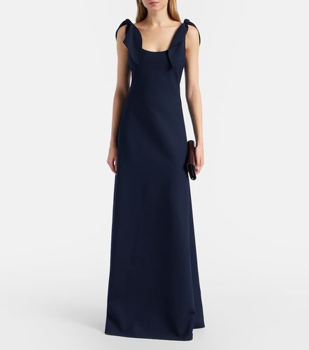 Robe longue en laine mélangée - Oscar de la Renta - Modalova