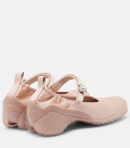 Escarpins Ballet Runner en satin - Simone Rocha - Modalova