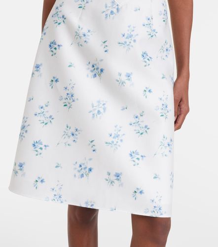 Shushu/Tong Robe en coton à fleurs - Shushu/Tong - Modalova
