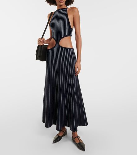 Robe longue Tam en laine et soie à rayures - Gabriela Hearst - Modalova