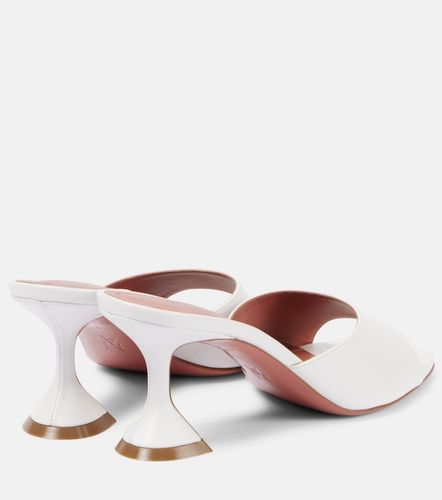 Mules Lupita 70 en cuir - Amina Muaddi - Modalova