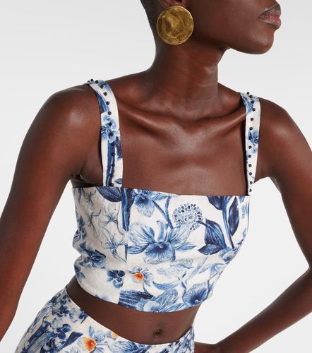 Crop top Cacao à imprimé floral - Agua by Agua Bendita - Modalova