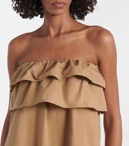 Saint Laurent Robe longue en coton - Saint Laurent - Modalova