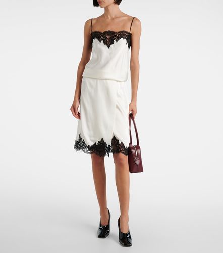 Stella McCartney Jupe midi en satin - Stella McCartney - Modalova