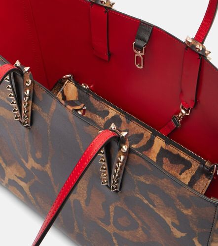 Cabas en cuir à motif léopard - Christian Louboutin - Modalova