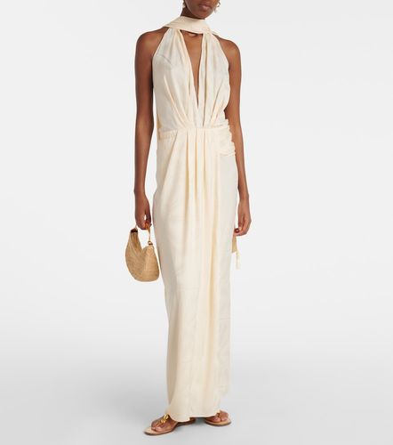 Robe longue en jacquard - Johanna Ortiz - Modalova