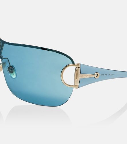 Lunettes de soleil Half Horsebit - Gucci - Modalova