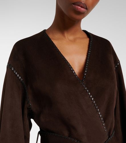 Nour Hammour Manteau Anika en daim - Nour Hammour - Modalova