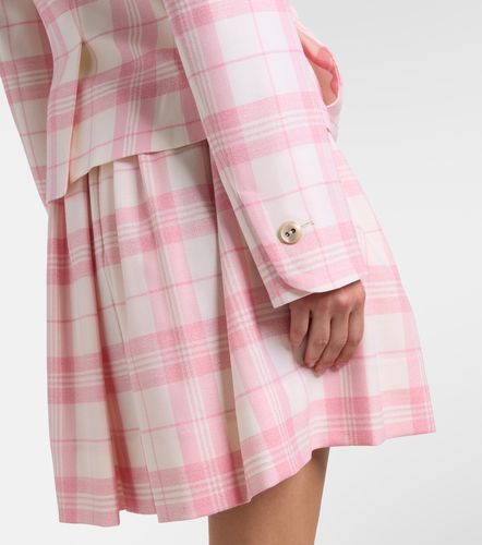 Blazer en laine mélangée à motif tartan - Vivienne Westwood - Modalova
