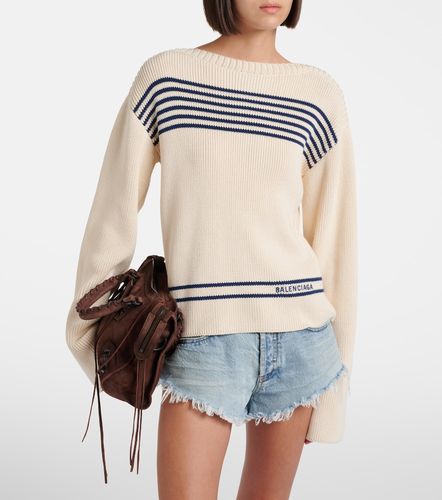 Balenciaga Pull en coton à rayures - Balenciaga - Modalova