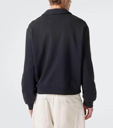 Sweat-shirt en coton mélangé à logo - Acne Studios - Modalova