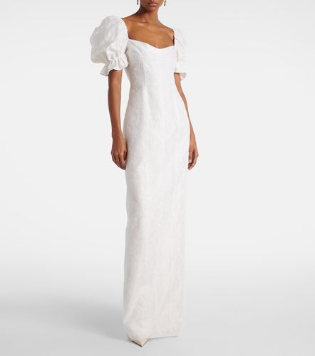 Robe longue Isidore en coton et soie - Markarian - Modalova