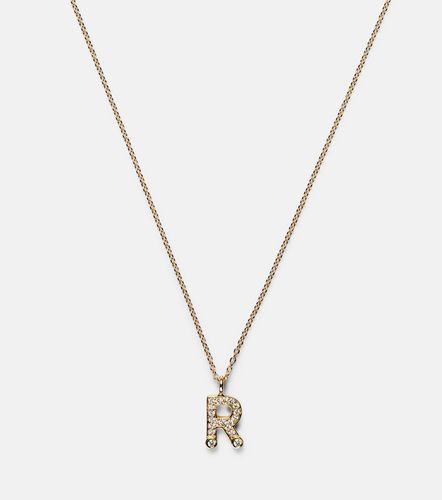Collier Initial en or 18 ct (750/1000) et diamants - Sophie Bille Brahe - Modalova