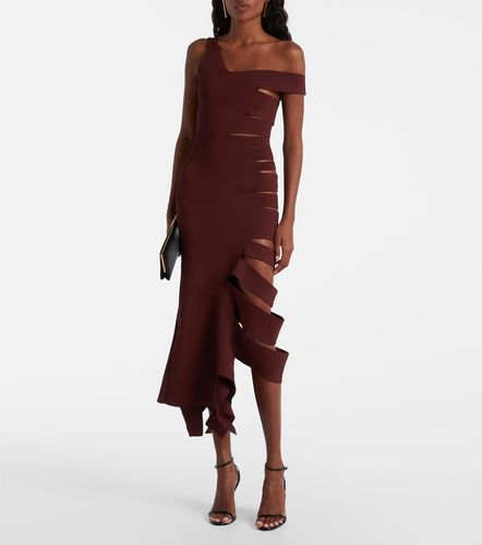 Mugler Robe midi asymétrique - Mugler - Modalova