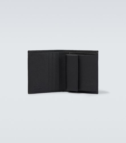 Portefeuille en cuir Saffiano à logo - Prada - Modalova