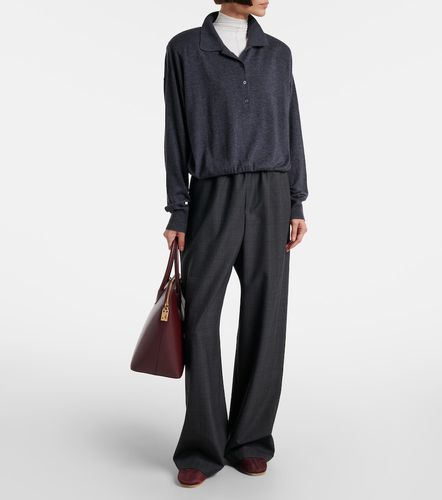 Polo Croydon en laine mélangée - The Frankie Shop - Modalova
