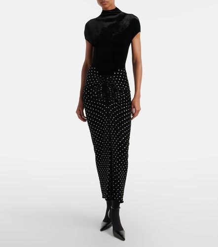 Alaïa Robe de cocktail à cristaux - Alaia - Modalova