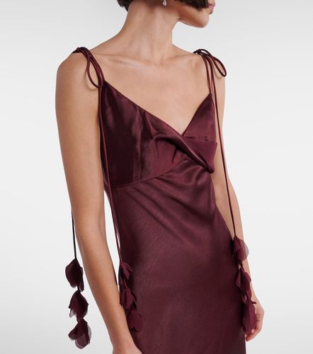 Self-Portrait Robe en satin - Self-Portrait - Modalova