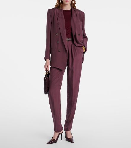 Pull en laine, cachemire et soie mélamgés - Saint Laurent - Modalova