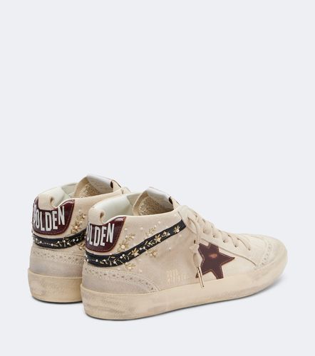 Baskets Mid Star en daim à ornements - Golden Goose - Modalova