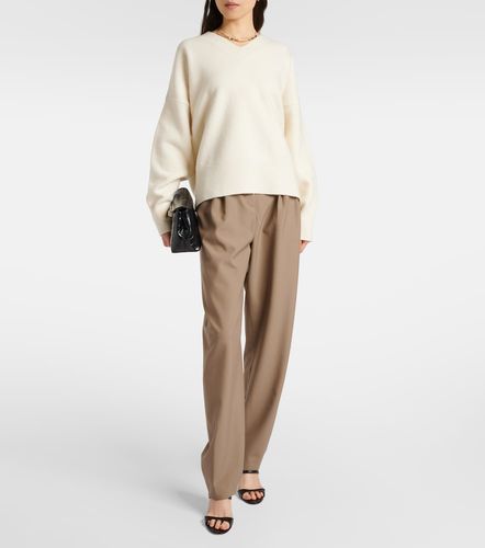 Róhe Pantalon à taille haute en laine vierge - Rohe - Modalova