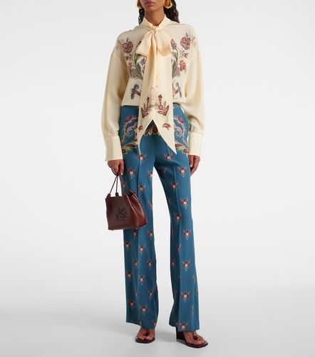 Etro Blouse en soie à fleurs - Etro - Modalova