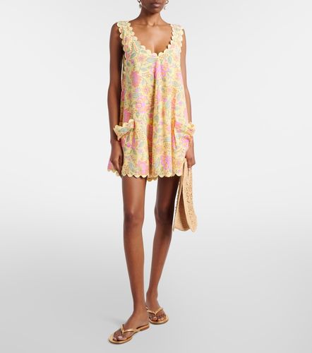 Juliet Dunn Robe en coton à fleurs - Juliet Dunn - Modalova