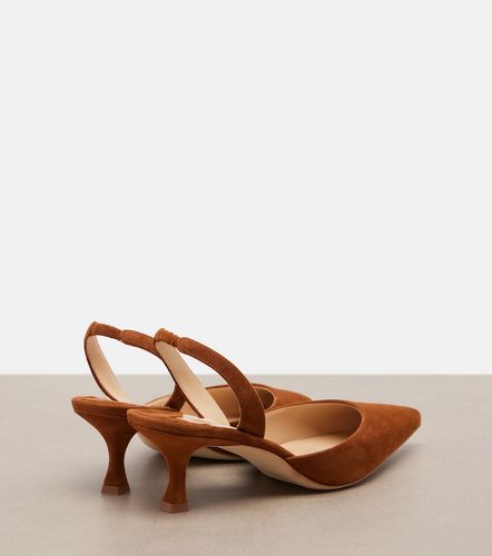 Escarpins slingback Carolyne en daim - Manolo Blahnik - Modalova