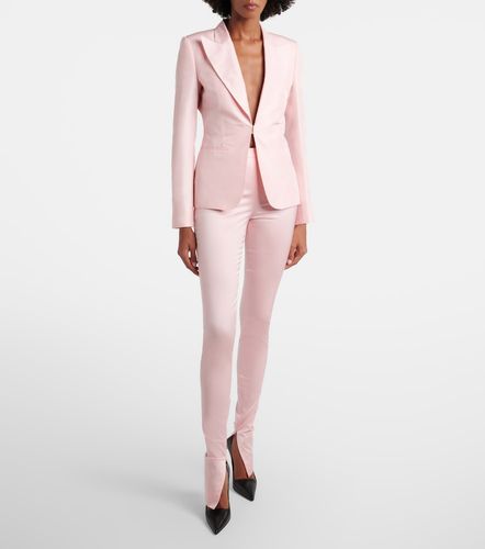Gucci Blazer en soie - Gucci - Modalova