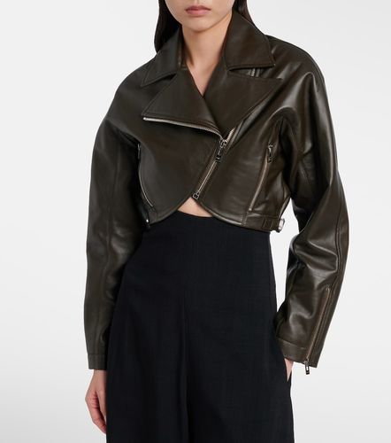Alaïa Veste courte en cuir - Alaia - Modalova