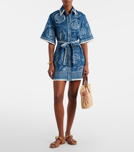 Alémais Robe chemise Lucky en lin à ceinture - Alemais - Modalova
