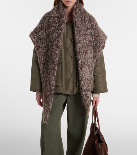 Poncho en mohair mélangé - Brunello Cucinelli - Modalova