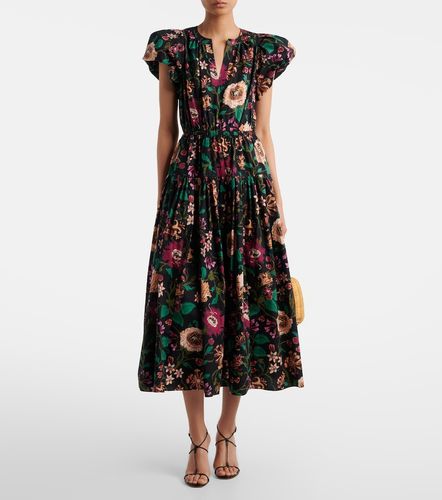 Robe Marin en popeline de coton à imprimé floral - Ulla Johnson - Modalova