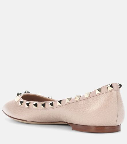 Ballerines Rockstud en cuir - Valentino Garavani - Modalova