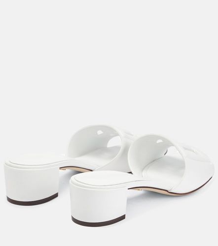 Dolce&Gabbana Mules DG en cuir - Dolce&Gabbana - Modalova