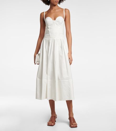 Robe midi en coton mélangé - Proenza Schouler - Modalova