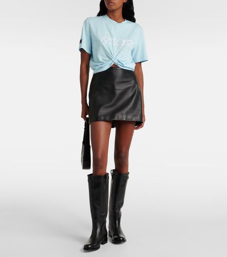 Versace Bottes Medusa '95 en cuir - Versace - Modalova
