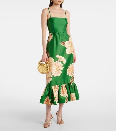 Alémais Robe midi Sage à imprimé floral - Alemais - Modalova