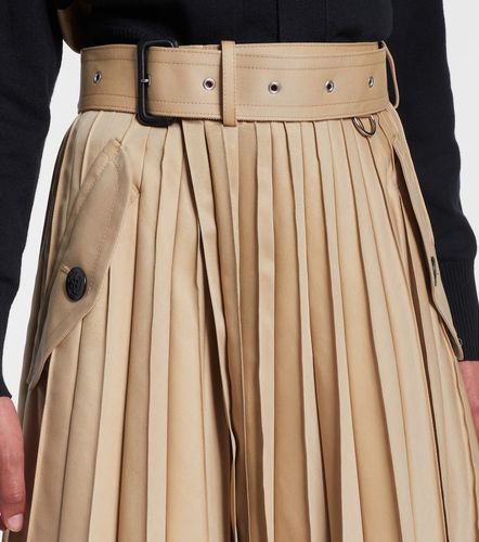 Sacai Jupe longue en gabardine - Sacai - Modalova