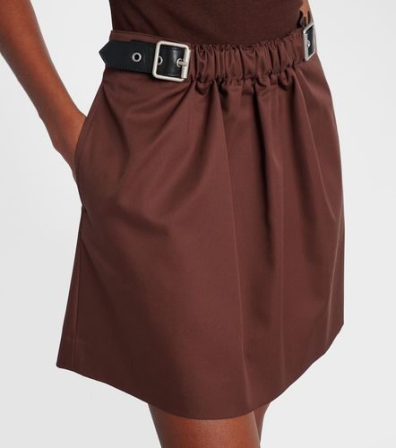 Loewe Mini-jupe en coton et soie - Loewe - Modalova