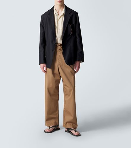 Lemaire Pantalon large en coton - Lemaire - Modalova