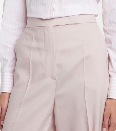 Pantalon ample Girone en laine, mohair et soie - Max Mara - Modalova