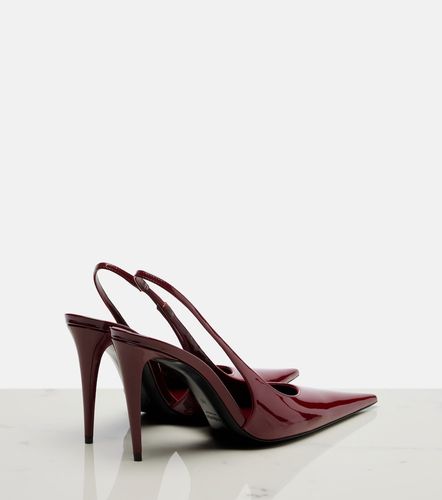 Escarpins slingback Guermantes en cuir verni - Saint Laurent - Modalova