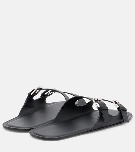 Christen Mules Double Belt en cuir - Christen - Modalova