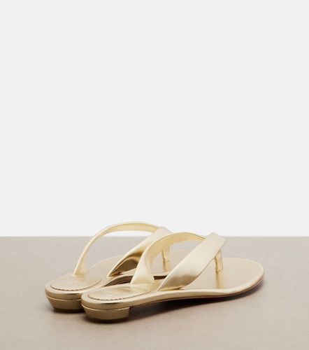 Tongs Miss Z en cuir métallisé - Christian Louboutin - Modalova
