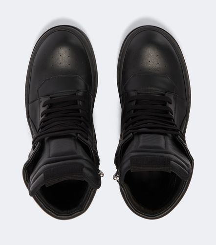 Baskets Mega Bumper Geobasket en cuir - Rick Owens - Modalova