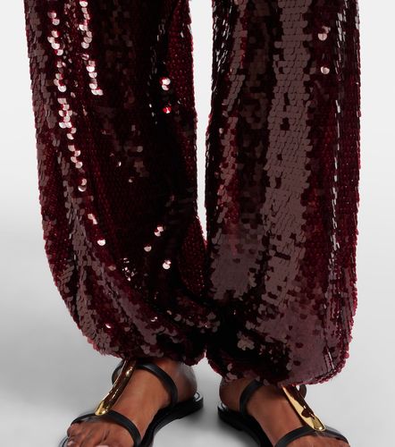 Pantalon ballon à paillettes - Adriana Degreas - Modalova