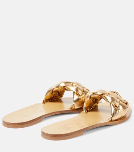 Mules Pelota en cuir tressé - Souliers Martinez - Modalova