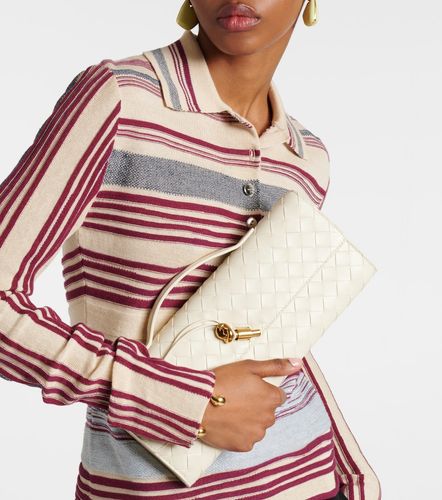 Pochette Andiamo Intrecciato en cuir - Bottega Veneta - Modalova