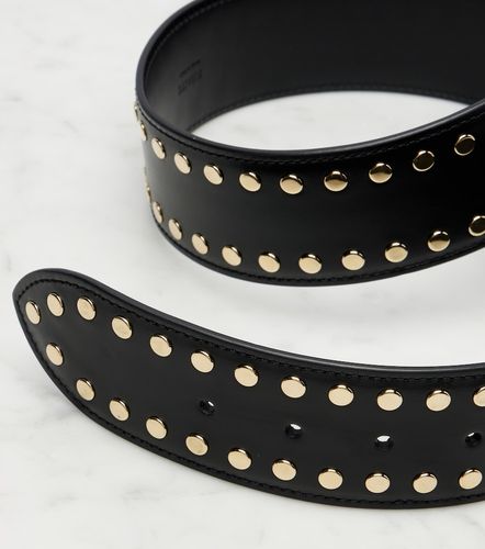 Ceinture Theo en cuir à clous - Khaite - Modalova